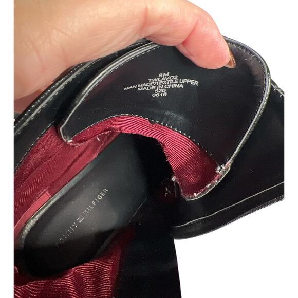 Black Ankle Boots with Striped Detail - Picture 5 of 7